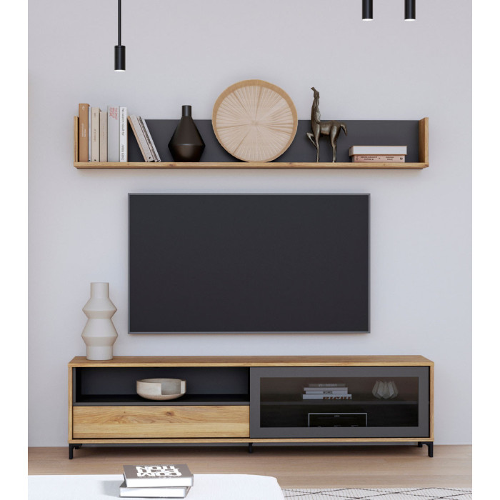 Estante de pared industrial FOLKE