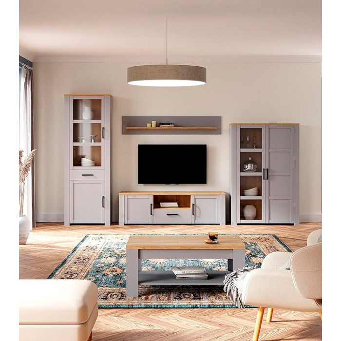 Vitrina alta 1 puerta ODIN