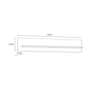 Estante de pared 160 cm ODIN
