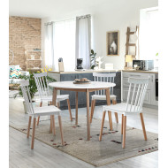 Pack 4 sillas comedor NAOMI