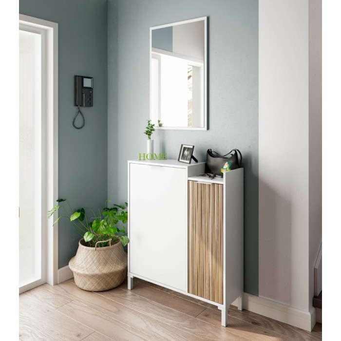 Mueble recibidor con espejo EDITH