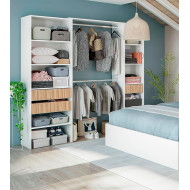 Armario vestidor abierto de 190 cm EDITH