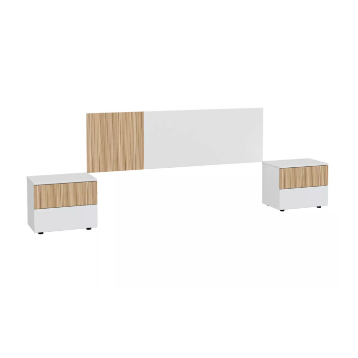 Cabecero 160 cm + 2 mesitas EDITH Cabecero 160 cm + 2 mesitas EDITH