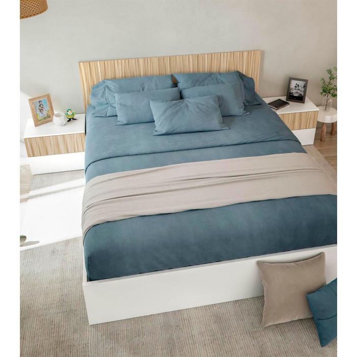 Cabecero 160 cm + 2 mesitas EDITH Cabecero 160 cm + 2 mesitas EDITH