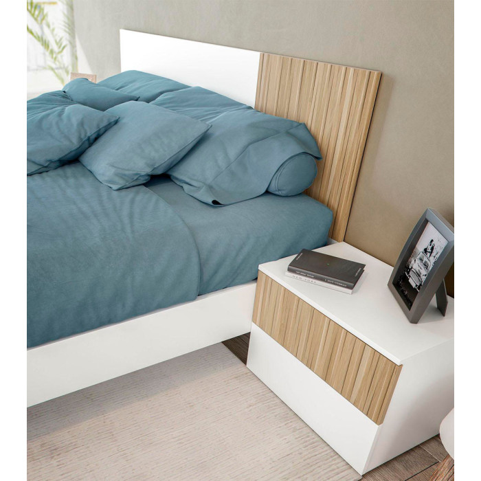 Cabecero 160 cm + 2 mesitas EDITH Cabecero 160 cm + 2 mesitas EDITH