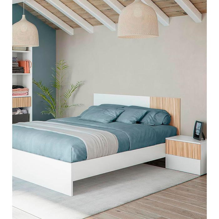 Cabecero 160 cm + 2 mesitas EDITH Cabecero 160 cm + 2 mesitas EDITH