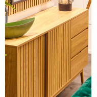 Mueble aparador 150 cm fresno KAEDE