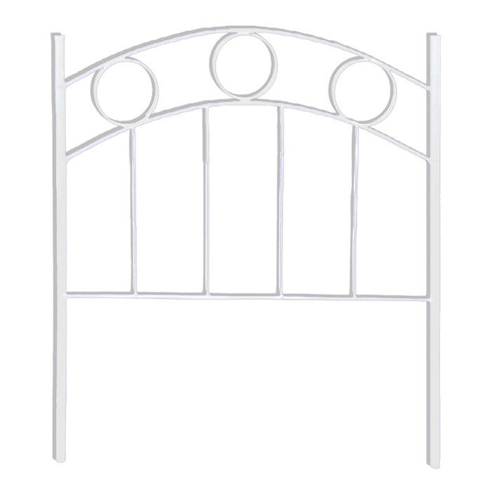 Cabecero cama juvenil en hierro fundido YORKER