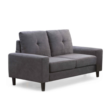 Sofá Nórdico 2 Plazas: Estilo y Confort para Espacios Acogedores