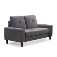 Sofá Nórdico 2 Plazas: Estilo y Confort para Espacios Acogedores