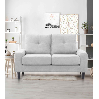 Sofá Nórdico 2 Plazas: Estilo y Confort para Espacios Acogedores