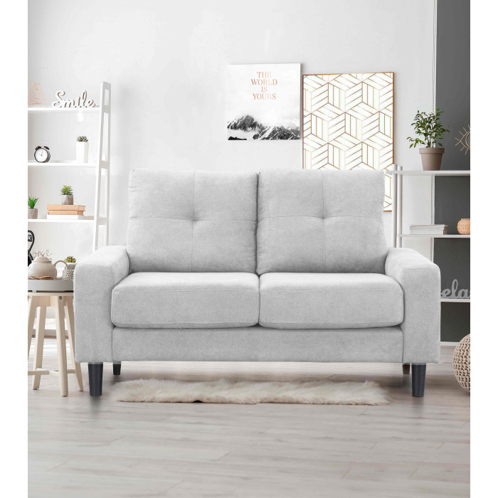 Sofá Nórdico 2 Plazas: Estilo y Confort para Espacios Acogedores