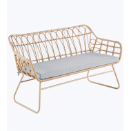 Conjunto de Jardín Bulan 4 Piezas de ratan