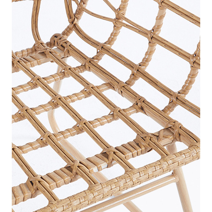 Conjunto de Jardín Bulan 4 Piezas de ratan