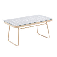 Conjunto de Jardín Bulan 4 Piezas de ratan