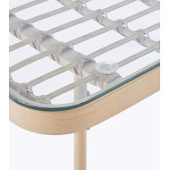 Conjunto de Jardín Bulan 4 Piezas de ratan