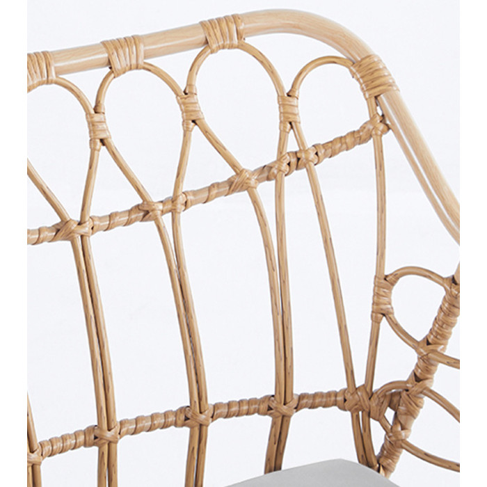 Conjunto de Jardín Bulan 4 Piezas de ratan