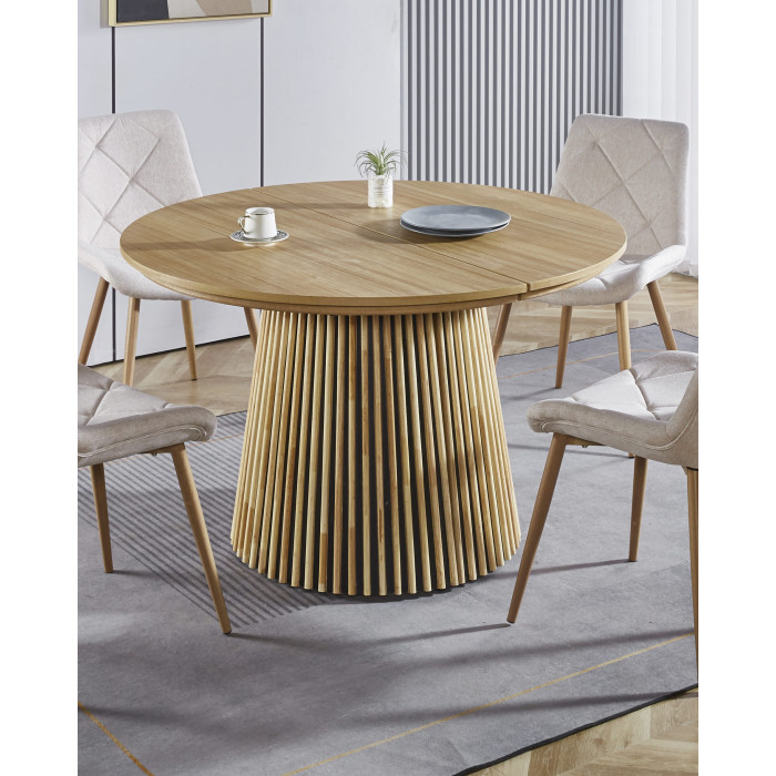 Mesa Comedor Redonda Extensible Kena