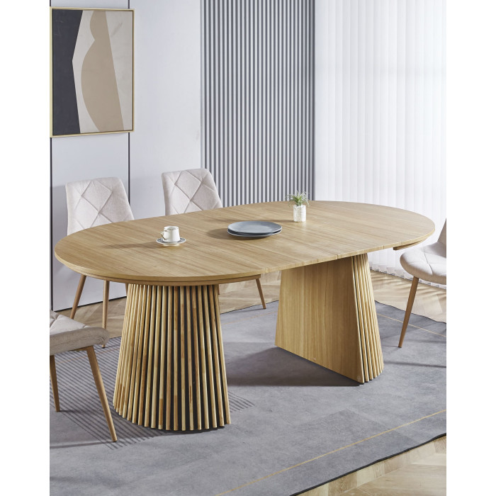 Mesa Comedor Redonda Extensible Kena