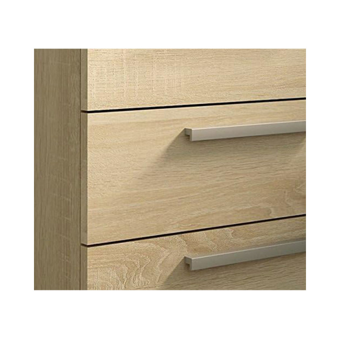 Mesita de noche CUBE 3 – Mesilla de 3 cajones moderna