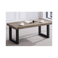 Mesa de centro elevable DAREK, madera industrial