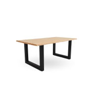 Mesa de Comedor Liev: Elegancia Natural para tu Hogar