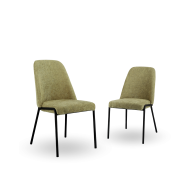 Pack de 2 sillas de comedor Dango