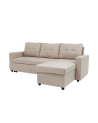 Sofá Chaise Longue Clony II – 3 plazas convertible en cama