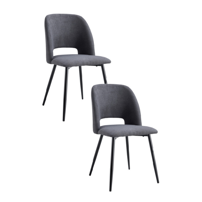 Pack de 2 Sillas Pristina | Diseño Moderno y Confortable