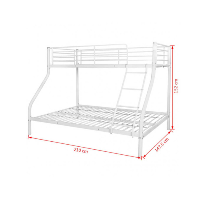Litera matrimonial Nido - Para 3 personas - Diseño moderno y funcional