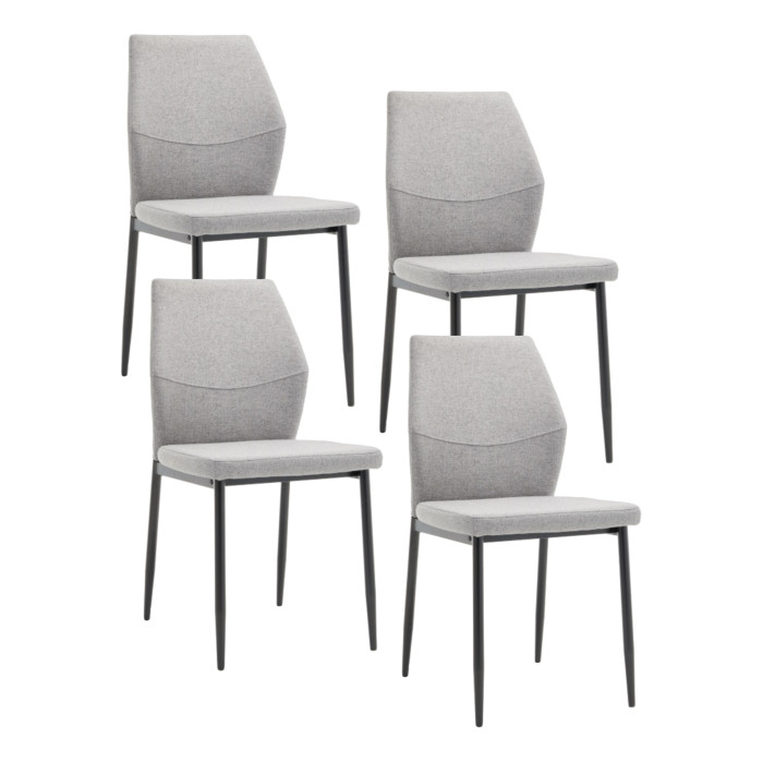 Sillas Nobles - Pack de 4 sillas modernas y cómodas para comedor