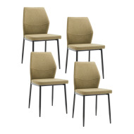Sillas Nobles - Pack de 4 sillas modernas y cómodas para comedor