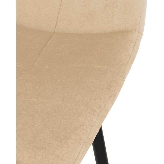 Pack de 4 sillas de comedor de terciopelo ASTRID