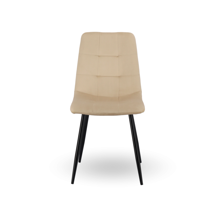 Pack de 4 sillas de comedor de terciopelo ASTRID