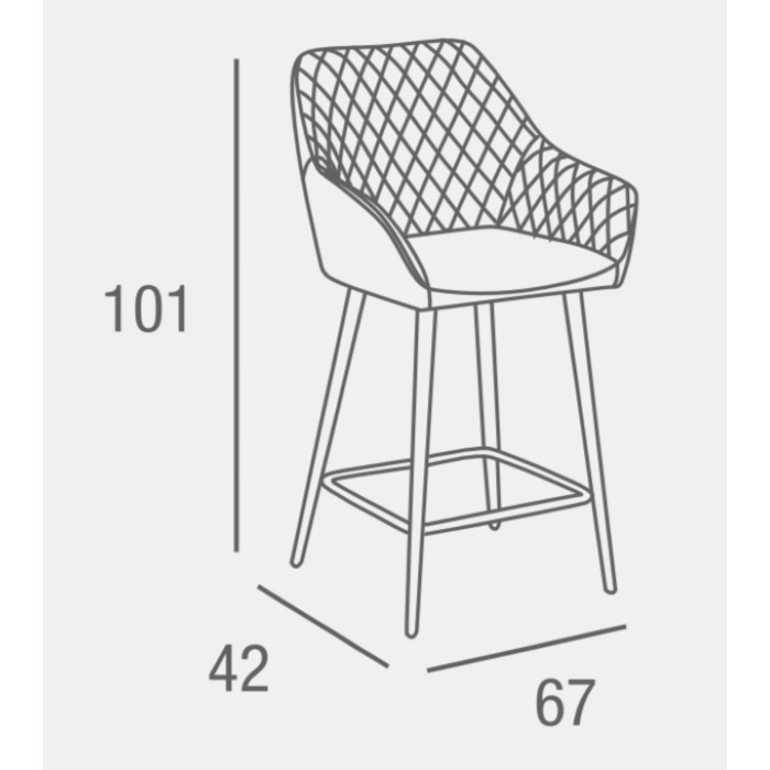 Taburete Elite 2 unidades | Funcionalidad para tu cocina o salón