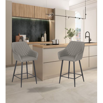 Taburete Elite 2 unidades | Funcionalidad para tu cocina o salón Taburete Elite 2 unidades | Funcionalidad para tu cocina o salón