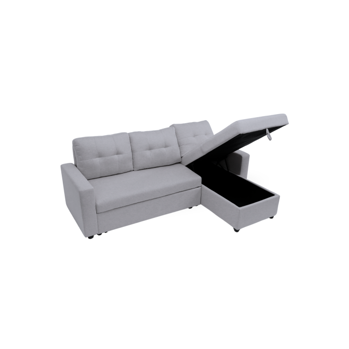 Sofá Chaise Longue Clony II – 3 plazas convertible en cama