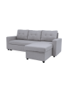 Sofá Chaise Longue Clony II – 3 plazas convertible en cama