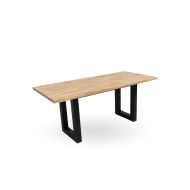 Mesa de comedor extensible de roble Versus