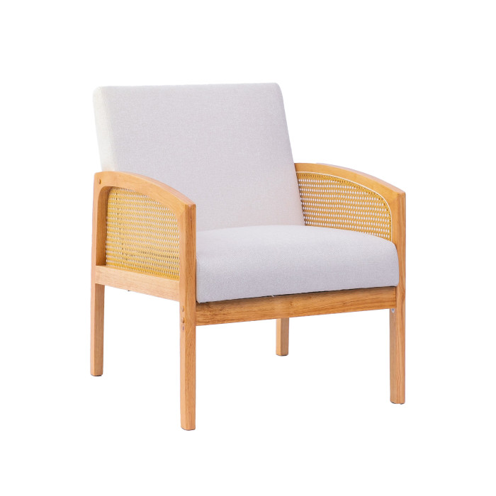 Butaca Cien - Elegancia y confort con trenzado de ratán