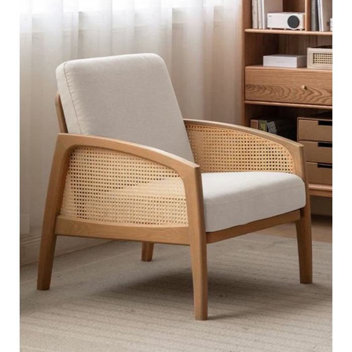 Butaca Cien - Elegancia y confort con trenzado de ratán