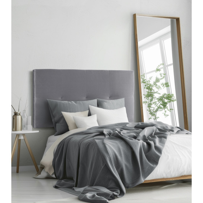 Cabecero de cama tapizado acolchado Jensen