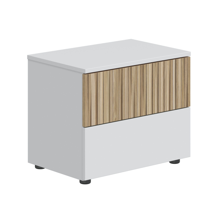 Mesita de Noche Edith - Compacta, elegante y funcional