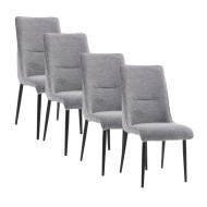 Pack 4 sillas tapizadas MICHELLE