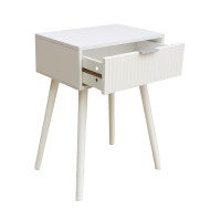 Mesita de noche Fresh – Diseño nórdico con gran capacidad