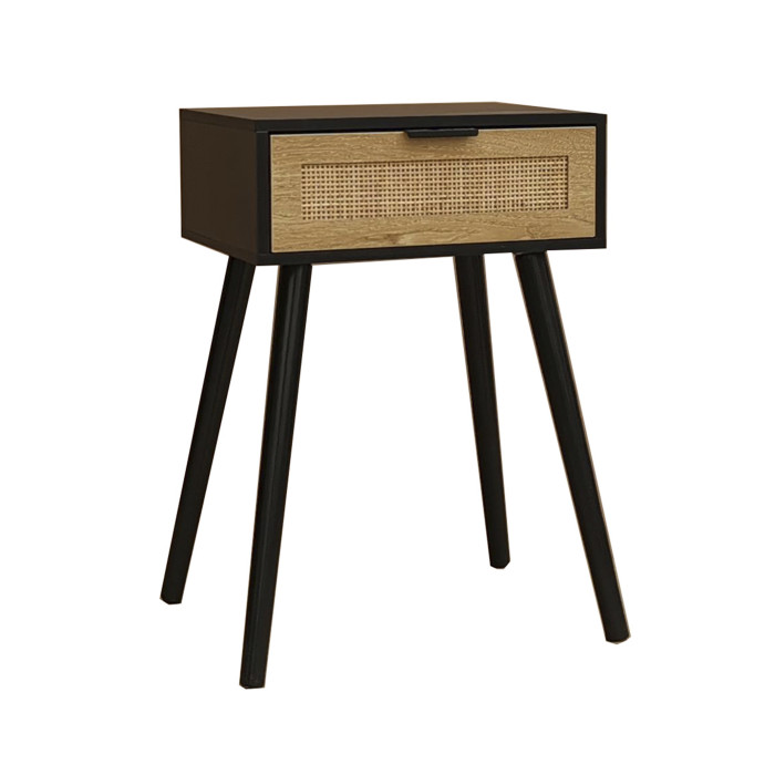 Mesita de noche Fresh – Diseño nórdico con gran capacidad