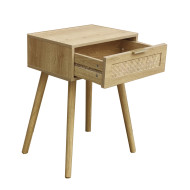 Mesita de noche Fresh – Diseño nórdico con gran capacidad