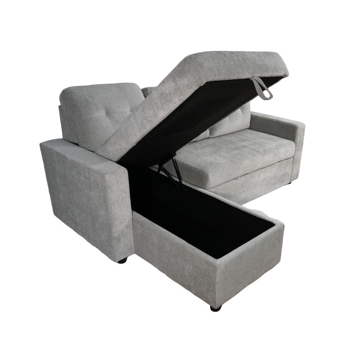 Sofá Chaise Longue Clony II – 3 plazas convertible en cama