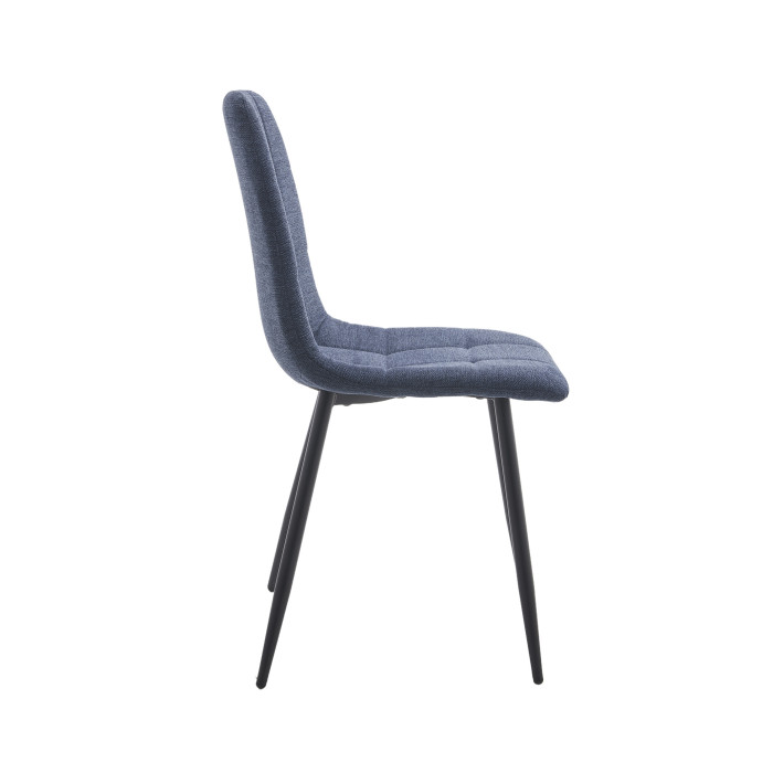 Pack de 4 sillas de comedor de terciopelo ASTRID