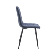 Pack de 4 sillas de comedor de terciopelo ASTRID